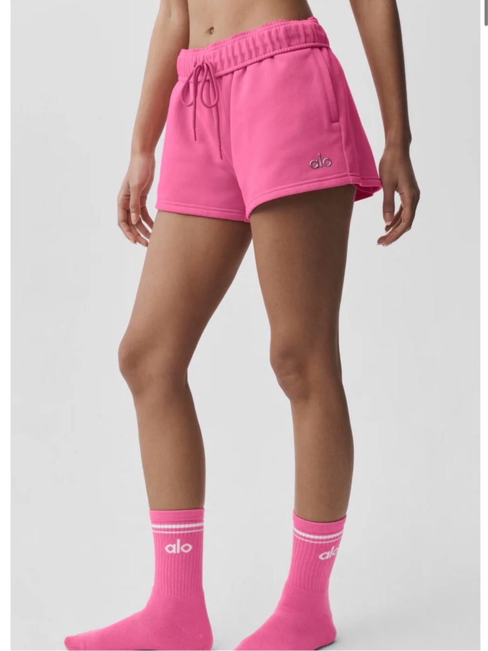 LIMITED COLOR ALO Yoga accolade short paradise pink - Picture 2 of 3